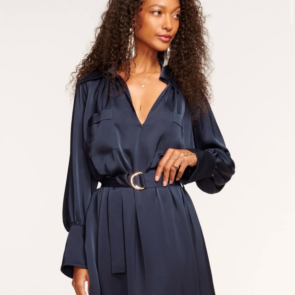 Cecilia Belted Midi Dress